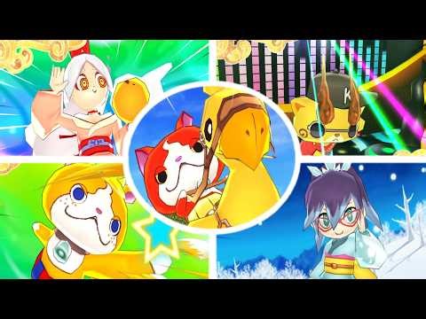 Yo-kai Watch 3: All Charming Yokai Soultimates Showcase