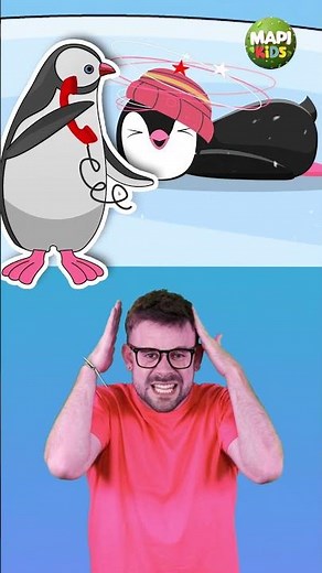 🐧🐧 Cinco Pingüinos Divertidos 🐧🐧 Canciones Infantiles | Mapi Kids #videosinfantilesparaniños