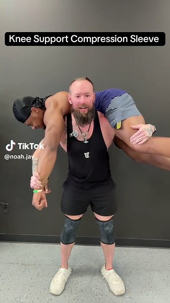 Knee Support Compression Sleeve for Optimal Squatting