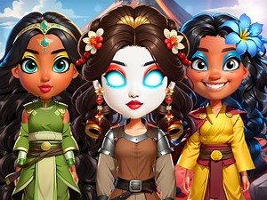 Play Elemental DressUp Magic | Free Online  Games. KidzSearch.com