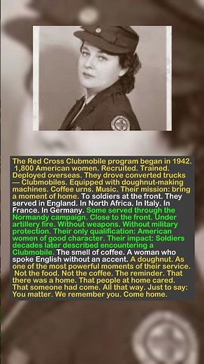 The "Doughnut Dollies": The Women Who Boosted Morale On The Frontlines