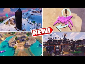 All New Secret locations & Map Changes in Fortnite Chapter 6 Season 5 Update