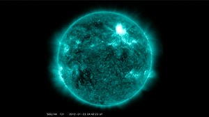 NASA Scientific Visualization Studio | Biggest Solar Storm Since 2005