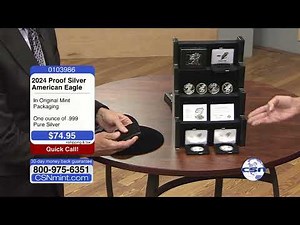 2024 Proof Silver Eagle in Mint packaging