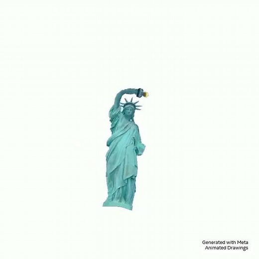 the dancing statue of liberty #statueofliberty #memes #funny