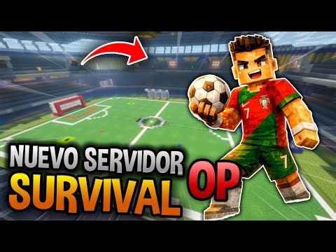 ✨ NEW OP Survival SERVER for MINECRAFT PE 1.21.132 ✅ FOOTBALL, BOSSES AND MORE! (Java & Bedrock)