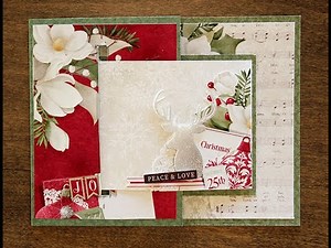 Buckle Card Tutorial | Christmas Card Tutorial | Card Making Ideas