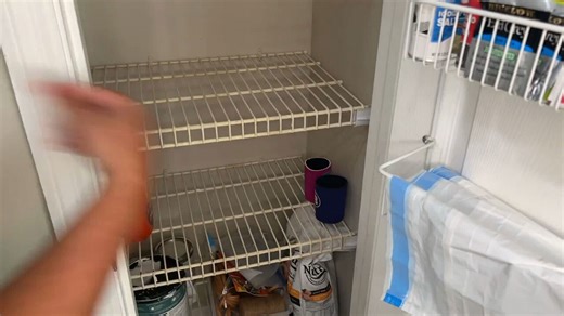 Pantry Shelving Makeover