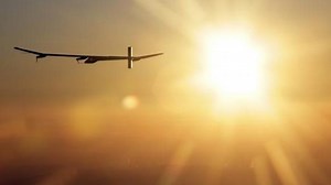 Solar-powered airplane sets record for longest, highest flight
