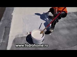 Aplicare Cauciuc Lichid pe membrana bituminoasa