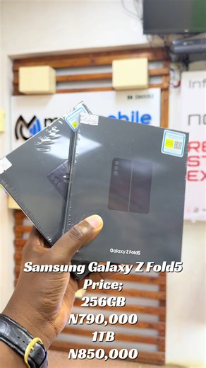 Samsung Galaxy Z Fold5 Pricing and Availability in Nigeria