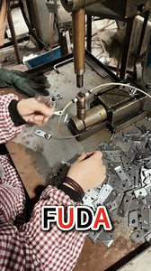 Spot welding machine. Automatic loading and unloading of nuts doubles efficiency. #spotweldingmachine #resistanceweldingmachine #spotwelding #spotwelder #weldingmachine #welder WhatsApp 188 2540 8801 | Fo shan Fuyin Welding Equipment Co., Ltd.