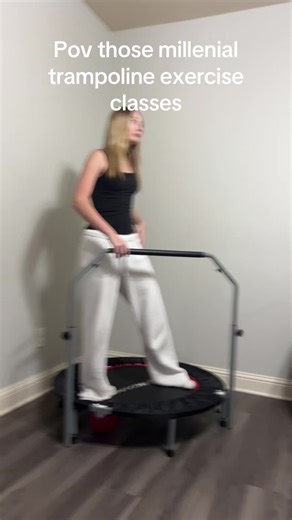 #secret #fyp #millennial #trampoline #exercise | Trampoline Workout