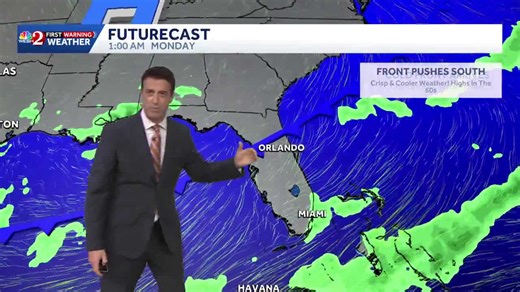 A mild Sunday afternoon across Central Florida! 12.21.25