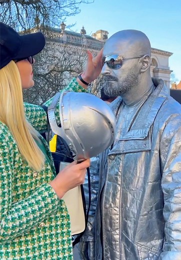 Silverman Statue Waiting for Valentine’s Revenge Opportunity