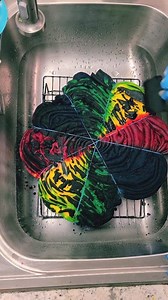 1M views · 6.7K reactions | matching #harrypotter #tiedyehoodie for the HP theme party shirts 彩 #spiral #TieDye #tyedye #brightcolors #potterhead #hogwartshouses #handdyed #tiedyefashion | Habitual Dyer | Facebook