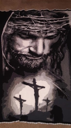 Blanket time! Pattern is by Geeky Graphgans #crochet #crochetersoftiktok #handmade #imadethis #fiberart