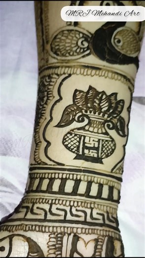 Very Beautiful mehndi design | simple mehndi #mehndi #viral #shorts