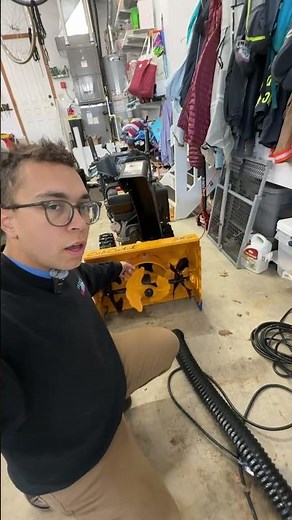 Using a VEVOR Diesel heater to melt and dry the snow on my snowblower