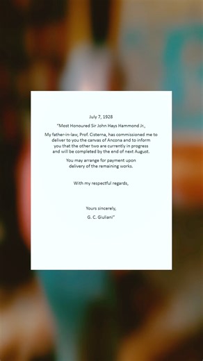 Mystery Solved! Yesterday, we reposted the original video where Beth, our Director of Collections, shared the lingering mystery behind the painted Vatican maps hanging in our library. Today, she’s excited to share an exciting update: we’ve uncovered both who and when they were brought to the Museum! This discovery is just one example of the extensive research Beth and her team (including dedicated interns from local colleges and universities) have been undertaking behind the scenes. Their work c