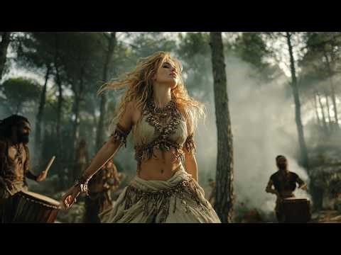 🌿 A Mystical Forest Dance Beneath the Eastern Pines | 432 Hz & 528 Hz Shamanic Invocation