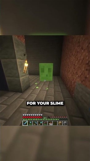 this is how to kill a slime in minecraft i guess or whatever... #minecraft #tutorial #fypage #fyp