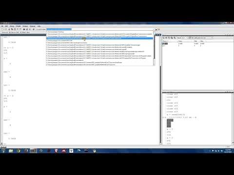 The Matlab Interface - Beginner's Tutorial (1/15)