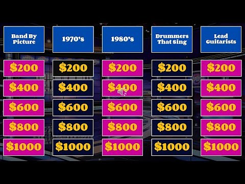 Classic Rock music quiz for all ages