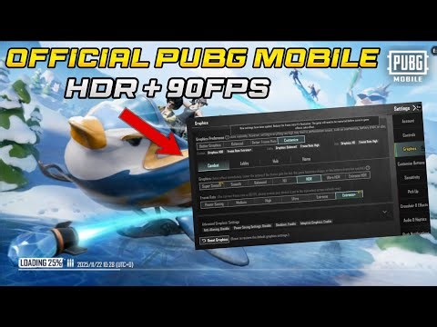 Finally 90 FPS +HDR In Pubg Mobile $.1 Update GAMELOOP