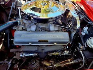 1964 Corvette C2 Engine Bay