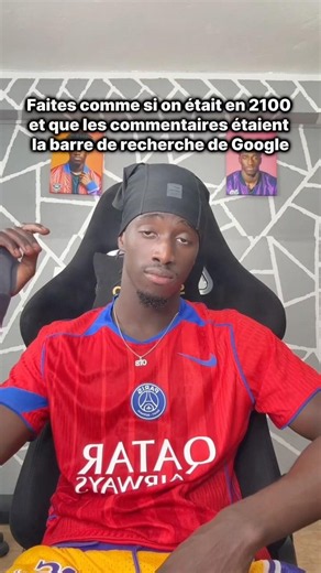 Faites comme si on était en 2100 et que les commentaires étaient la barre de recherche de Google 😂