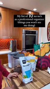 Here you go 👇🏻 As a professional organizer, I have a list of things to avoid that I use to coach clients AND in my own home 🫶🏻 Be sure to SAVE this post 📌 you’ll want to remember these tips! ✅ Don’t take freebies that you don’t need. Those things breed silently! ✅ Don’t buy things just because they’re on sale. Invest in what you really need and keep a list! ✅ Don’t overstock items if you don’t have room for them. More isn’t always better – beware of buying bulk ✅ Don’t put things down; put 