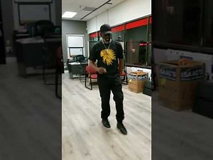 CHOC steppin around something to play with as u switch foot. Practice