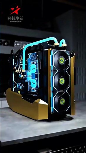 Liquid-Cooled Gaming PC 💧 RGB Water Cooling Beast #pcgaming #gamingpc #amd #pcbuild