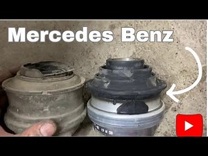 how to change engine mounts on a mercedes| engine mount gear mount replacement on a mercedes