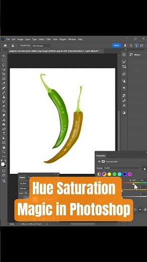 Hue Saturation Magic in Photoshop - Color Control Like a Pro #enigmaticgallery