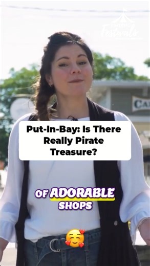 🏴‍☠️ Who’s Joining the Treasure Hunt Ahoy! This charming island town is packed with cute shops, tasty food, and pirates. Captain says there's buried treasure here, and we're on the hunt! 📺 Watch clips of Finding Festivals by visiting my profile @hayliestory OR 👆TAP HERE for full episode: https://youtu.be/SB_lX9ZCN-g?si=Jsy46OOCRNajNEqN #PutInBay #PirateLife #Ohio #TravelTikTok