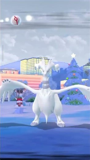 Catching Reshiram in #pokemongo #pokemon #catchlegendarypokemon #pokemongame