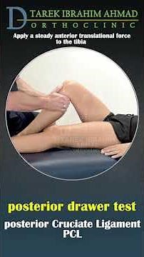 Are You Missing PCL Tears? Posterior Drawer Test | Knee Physical Examination #KneeInjury #Diagnosis