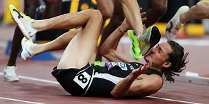 Geordie Beamish Had His Face Stepped On—but Still Got Up to Qualify for World Steeplechase Final