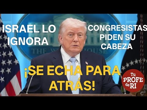 ESTO CAMBIA TODO: TRUMP SE ECHA PARA ATRÁS. ACEPTA 10 REQUISITOS DE IRÁN. DEMÓCRATAS PIDEN SU CABEZA