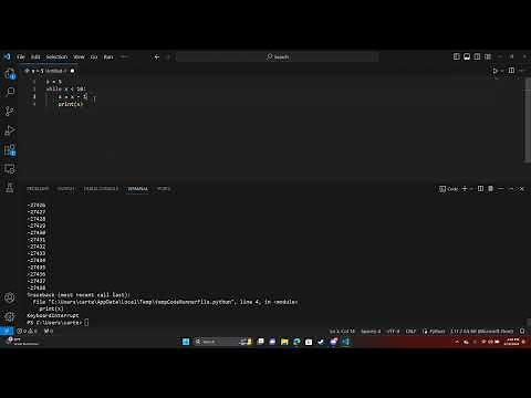 How to stop an infinite loop in Python