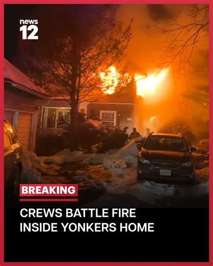 BREAKING NEWS: Crews battled a fire at a Yonkers home. The Yonkers Fire Department was able to quickly get the The fire was reported at 183 Shonnard Terrace under control. The Yonkers Fire Department was able to quickly get the fire under control and no injuries were reported. READ MORE: https://bit.ly/4tjPO7e | News 12 Hudson Valley