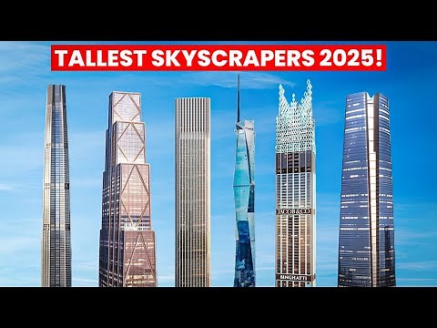 TOP 5: Futuristic Skyscrapers Completing In 2025!
