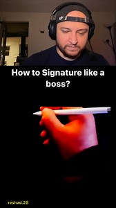 How to sign like a boss | David Ralph Rubino