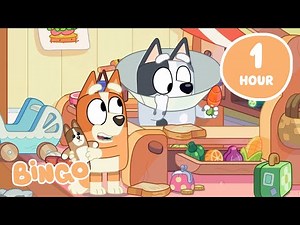 🔴LIVE: Bingo and Bluey Time with the Family 🧡 💙 | 1 HOUR | Bluey Best Of | Bingo - Official Channel