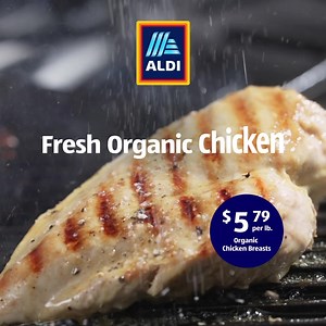 Tender, tasty, and organic. Our chicken always delivers (no matter the meal). Try fresh organic chicken at ALDI today. | ALDI USA