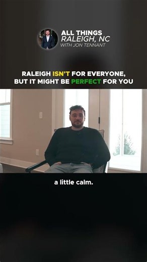 Raleigh NC is not the right city for everyone