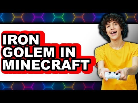 How To Iron Golem In Minecraft - Step By Step