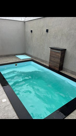 Instalação de Piscina de Fibra Modelo Canyon